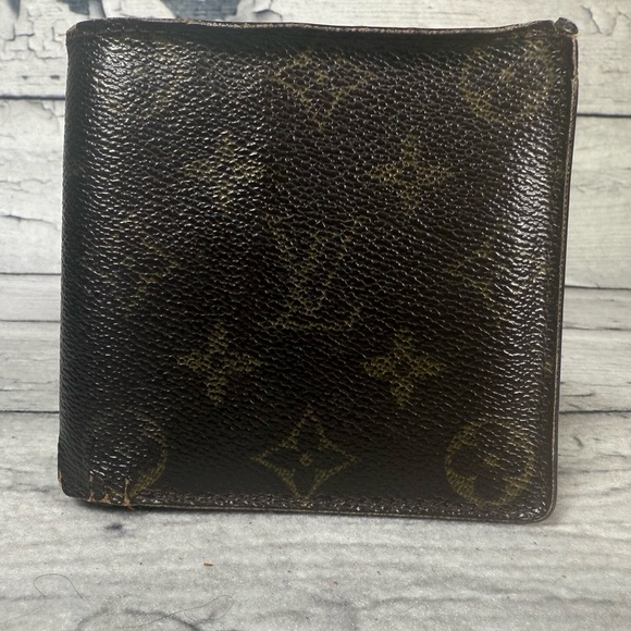 Louis Vuitton Men’s fold wallet Brown monogram canvas leather - Picture 1 of 16